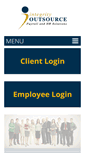 Mobile Screenshot of integrityoutsource.com
